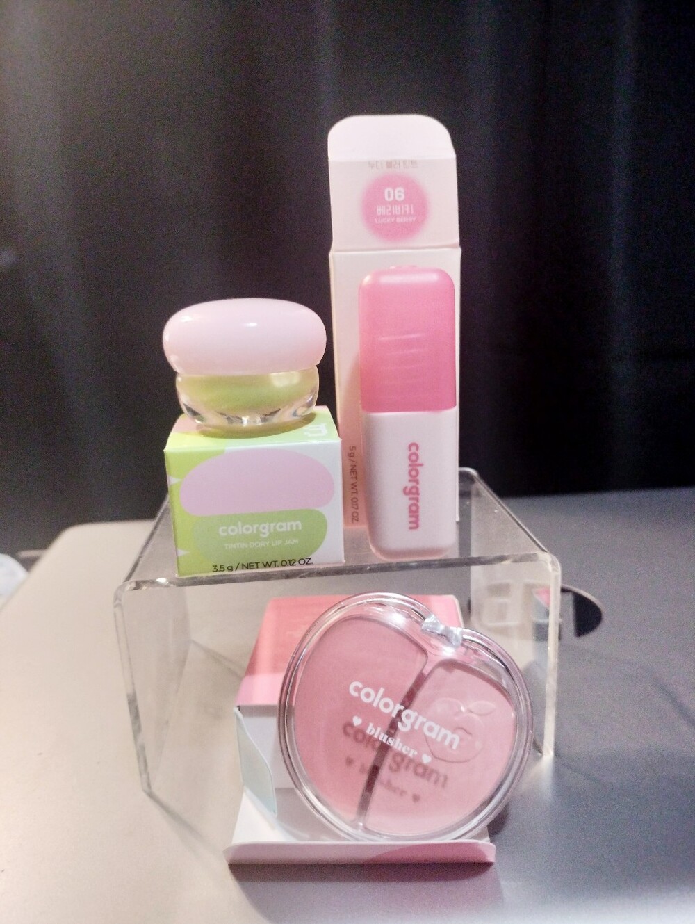 Colorgram Bundle Lip Gloss , Blush & Tint Set - Soft Pink